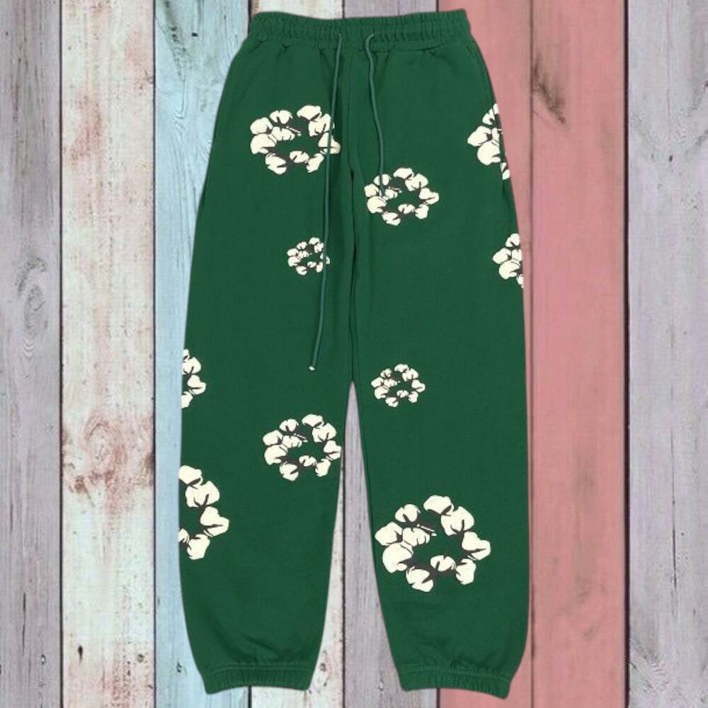 Classic Men's Denim Tears Pants Green